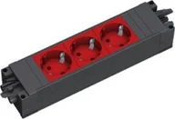 Gniazdka elektryczne - Bachmann BACHMANN STEUNSTEUN 3xCEE7/3 rt GST18 - miniaturka - grafika 1