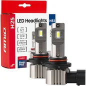 Żarówki samochodowe - AMiO Żarówki samochodowe LED seria H25 CANBUS HB3 9005 12V 31W AMIO-04714 - miniaturka - grafika 1