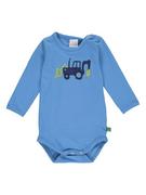Body dla niemowląt - Fred´s World by GREEN COTTON Body "Tractor" w kolorze błękitnym - miniaturka - grafika 1