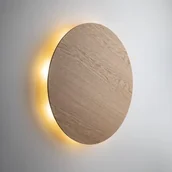 Lampy ścienne - Luna Wood kinkiet 8xG9 drewno 10098 - miniaturka - grafika 1