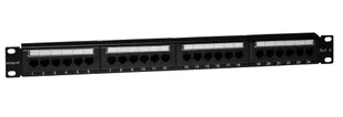 EmiterNet Panel 19" 24xRJ45 UTP kat.6 (1U) z półką - Akcesoria do serwerów - miniaturka - grafika 1