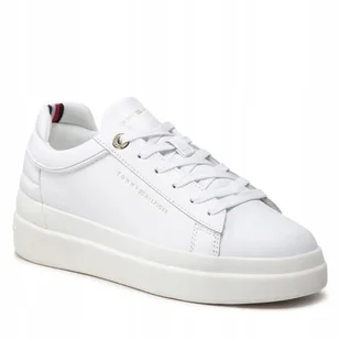 Tommy Hilfiger białe damskie sneakersy Feminine Elevated FW0FW06511 r. 37 - Sneakersy damskie - miniaturka - grafika 1