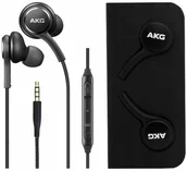 Słuchawki - Słuchawki Samsung Słuchawki Dokanałowe Mini Jack 3.5MM AKG IG955 Czarne Przewodowe one size - miniaturka - grafika 1