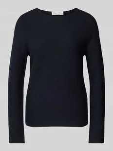 Sweter z dzianiny o kroju regular fit z miękkiej bawełny - Swetry damskie - miniaturka - grafika 1