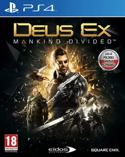 Deus Ex: Mankind Divided GRA PS4 - Gry PlayStation 4 - miniaturka - grafika 1