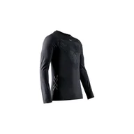 Koszulki sportowe męskie - X-BIONIC Koszulka do biegania z długim rękawem męska TWYCE RUN SHIRT LS black/charcoal - miniaturka - grafika 1