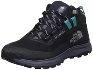 Trampki męskie - THE NORTH FACE Cragstone Mid WP, trampki męskie, Tnf Czarny Wanadis Szary, 38 EU - miniaturka - grafika 1
