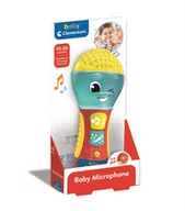 Zabawki interaktywne dla dzieci - Clementoni, Muzyczny Mikrofon - miniaturka - grafika 1