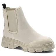 Botki damskie - Tamaris, Botki, 1-25401-28 418 Ivory, rozmiar 41 - miniaturka - grafika 1