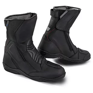 SHIMA Terra meskie buty motocyklowe - długie, turystyczne (Czarne, 42) - Buty motocyklowe - miniaturka - grafika 1