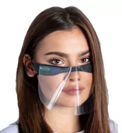 Przyłbice ochronne - Inny MINI SHIELD MP/002/C1/CZARNY/F902 WORKMASK Mini przyłbica uniwersalna 2szt - miniaturka - grafika 1