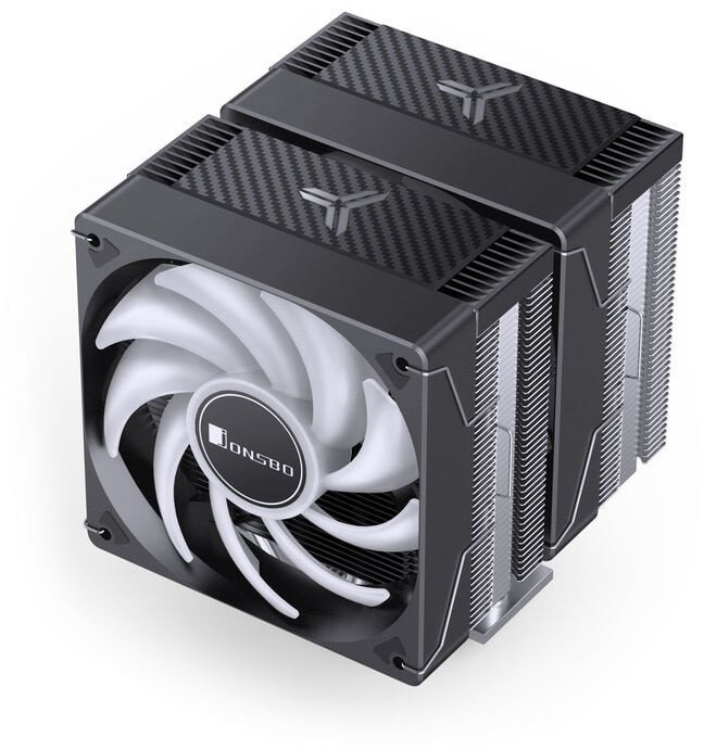 Jonsbo CR-3000E CPU-Kühler, Dual-Tower, RGB - 120mm, schwarz CR-3000EB ARGB