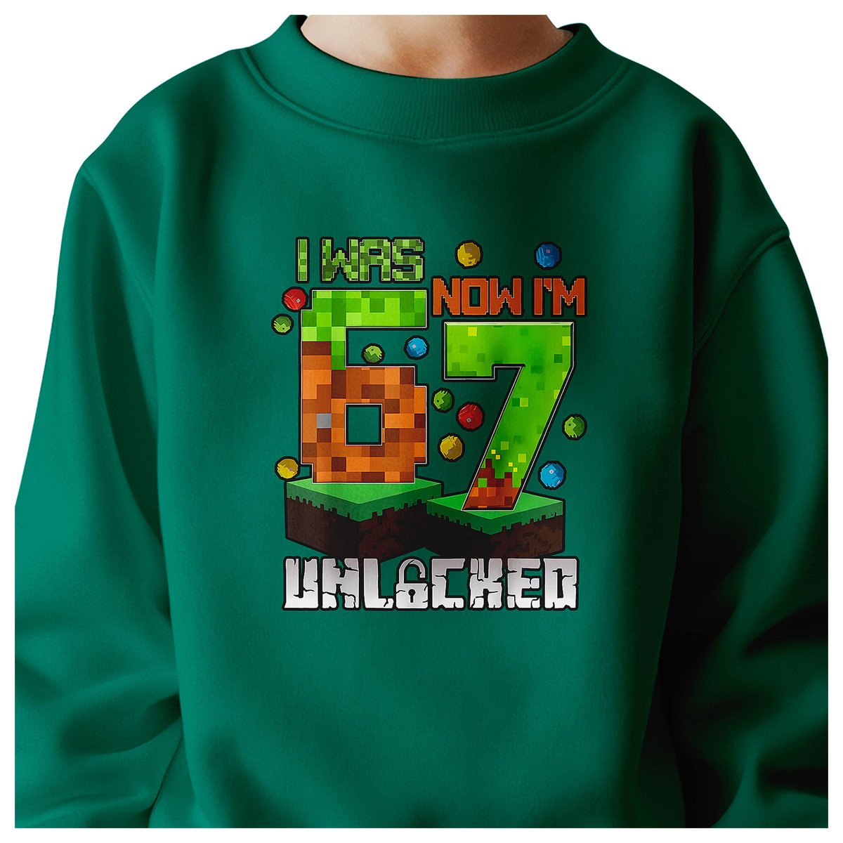 BLUZA DZIECIĘCA 67 SIX SEVEN VIRAL DLA CHŁOPCA DZIEWCZYNKI 146-152