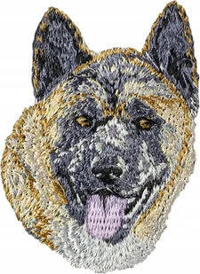 Akita Inu Haft Naszywka Przyszywka Łata - Pasmanteria - miniaturka - grafika 1