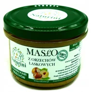 Słodkie kremy i masła - MASŁO Pasta z orzechów laskowych 200g 100% CRUNCHY - miniaturka - grafika 1
