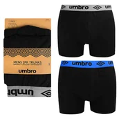 Majtki męskie - UMBRO Bokserki Męskie 2 sztuki 0197 Rozmiar M - miniaturka - grafika 1