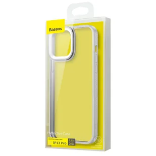 Baseus Crystal Phone Case pancerne etui do iPhone 13 Pro z żelową ramką szary ARJT000413 - Etui i futerały do telefonów - miniaturka - grafika 19