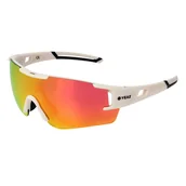 Okulary sportowe - Sunblow Sportowe Okulary Przeciwsłoneczne Cream White/Pink - miniaturka - grafika 1