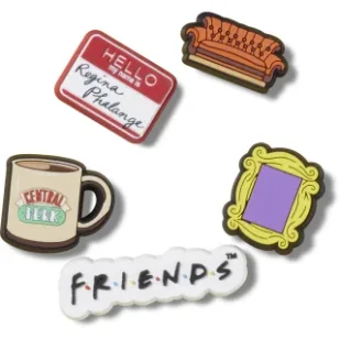 Zestaw 5 przypinek Jibbitz™ Friends 5-Pack 10012079 (CR356-a) Crocs - Glany damskie - miniaturka - grafika 1