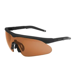 Swiss Eye - Okulary strzeleckie Raptor Pro - Laser Lens 532/694/1064 - Czarne - Wizjer Brown - 40482 - Ochrona oczu i twarzy - miniaturka - grafika 1
