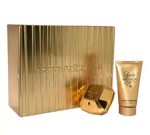 Paco Rabanne XMASS - (Lady Million (W) EDP/S 50ml + Balsam do ciała 75ml) - Zestawy kosmetyków damskich - miniaturka - grafika 1