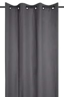 Zasłony - Zasłona DUO 135x240 cm szara bawełna półzaciemniająca - miniaturka - grafika 1