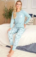 Piżamy damskie - Doctor Nap błękitna piżama w polarne misie PM.5262, Kolor niebieski, Rozmiar XL, Doctor Nap - Primodo.com - miniaturka - grafika 1