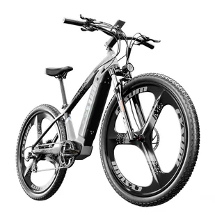 CYSUM CM520 29 inch Electric Bike 48V 500W Brushless Motor 14Ah Removable Battery for 50-70 Range - Grey - Rowery elektryczne - miniaturka - grafika 3