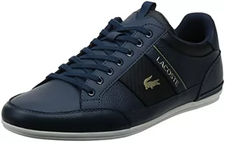 Trampki męskie - Lacoste Męskie trampki Chaymon 0120 2 CMA, Bleu Nvy Blk, 44.5 EU - grafika 1