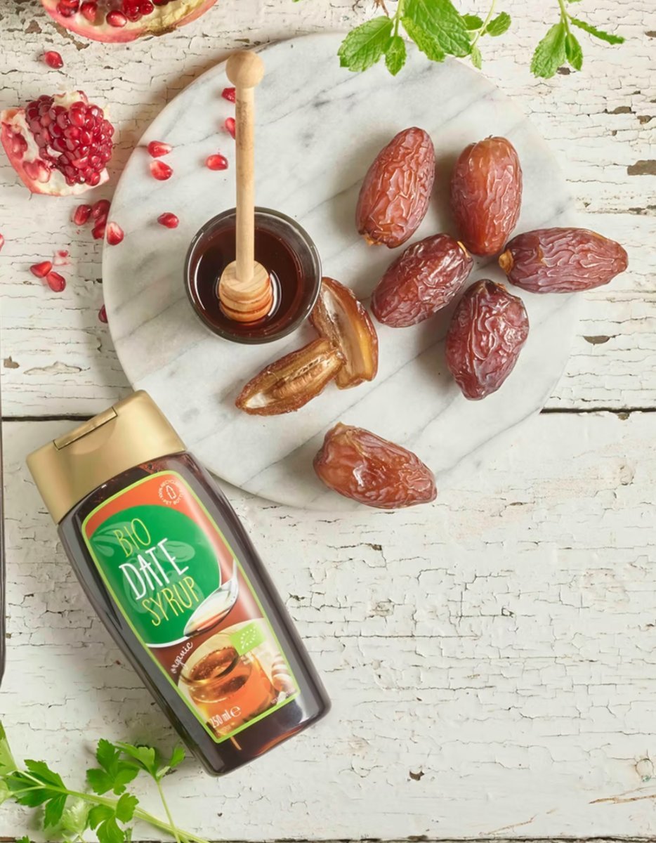 Bio Syrop z Daktyli 250 ml – naturalny słodzik ekologiczny Bee&Cee