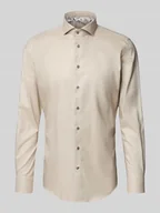 Koszule męskie - Koszula biznesowa o kroju slim fit z kołnierzykiem typu cutaway - miniaturka - grafika 1