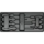 Wózki magazynowe - YATO Wkładka do szuflady wkrętaki 7 części YT-5536 - miniaturka - grafika 1