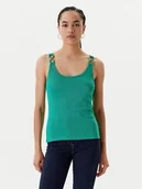 Koszulki i topy damskie - Morgan Top 251-DIDONI Zielony Slim Fit - miniaturka - grafika 1