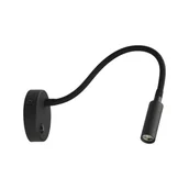 Lampy ścienne - Lagos kinkiet czarny regulowany giętki TK/4670 TK Lighting  - miniaturka - grafika 1