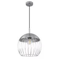 Lampy sufitowe - Globo Lighting CREAM Lampa Wisząca Chrom 1-punktowy Obszar wewnętrzny CREAM 15034H1 - miniaturka - grafika 1