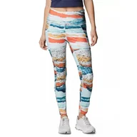 Spodnie sportowe damskie - Legginsy Windgates II Legging - niebieskie - miniaturka - grafika 1
