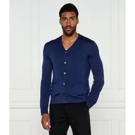 Swetry męskie - Dsquared2 Wełniany kardigan Regular Fit - miniaturka - grafika 1