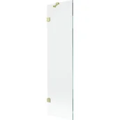 Parawany nawannowe - Mexen Lunar parawan nawannowy 1-skrzydłowy 50 x 150 cm, transparent, złoty szczotkowany - 897-050-000-55-00 - miniaturka - grafika 1