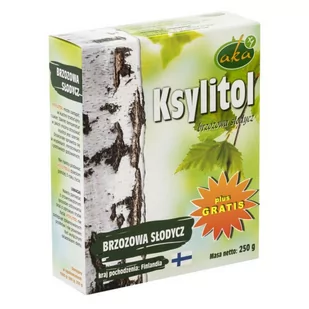 NaturaVi Aka Ksylitol krystaliczny 250g AK001 - Suplementy naturalne - miniaturka - grafika 1