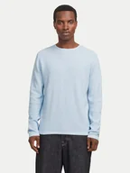 Swetry męskie - Jack & Jones Sweter George 12268279 Błękitny Regular Fit - miniaturka - grafika 1