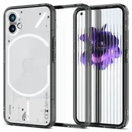 Etui i futerały do telefonów - Etui SPIGEN Ultra Hybrid do Nothing Phone 1 Czarno-Przezroczysty - miniaturka - grafika 1