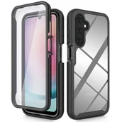 Etui i futerały do telefonów - Etui TECH-PROTECT Defense360 do Samsung Galaxy A25 5G Czarny - miniaturka - grafika 1