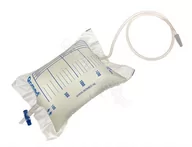 Akcesoria medyczne - Romed VAN OOSTVEEN MEDICAL Holandia Worek na mocz 2 l Jalowy z zaworem T - 1 szt - miniaturka - grafika 1