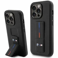 Etui i futerały do telefonów - Etui BMW BMHCP14L22GSLK iPhone 14 Pro 6.1" czarny/black hardcase Grip Hot Stamp - miniaturka - grafika 1