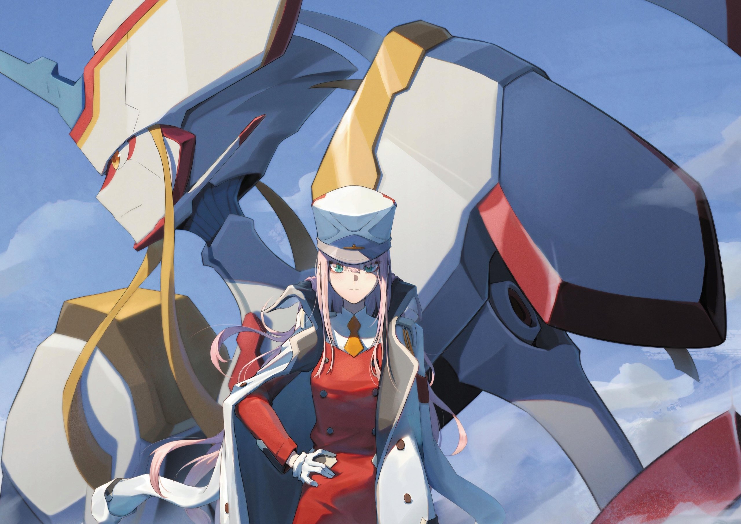 Plakat A2 anime manga Darling in The Franxx