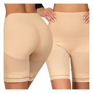 Majtki damskie - Szorty modelujące z wiskozy PRZECIW OTARCIOM wyszczuplające z koronką - miniaturka - grafika 1