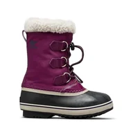 Śniegowce damskie - Sorel Yoot Pac Nylonowe wodoodporne śniegowce, Wild Iris/Dark Plum, 35, Dziki irys, ciemna śliwka, 34 EU - miniaturka - grafika 1