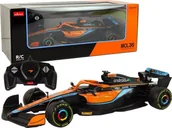 Samochody i pojazdy dla dzieci - Rastar Auto R/C Wyścigówka McLaren F1 1:18 Pomarańczowy Rastar - miniaturka - grafika 1