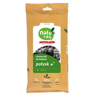 Natural Chusteczki Do Kokpitu Super Połysk 25Szt. - Kosmetyki samochodowe - miniaturka - grafika 1
