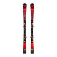 Narty - Narty zjazdowe Rossignol HERO CARVE K + NX12 czerwone RRLPJ01 167 cm - miniaturka - grafika 1